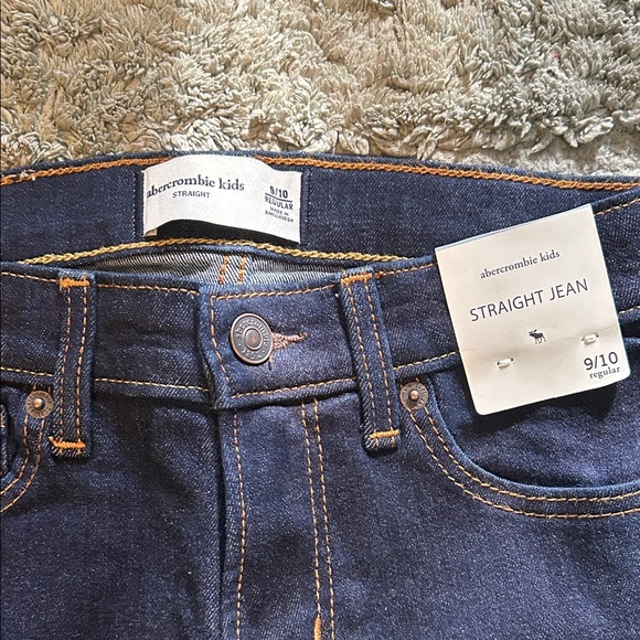 Abercrombie Kids Dark Blue Slim Jeans - Picture 2 of 3